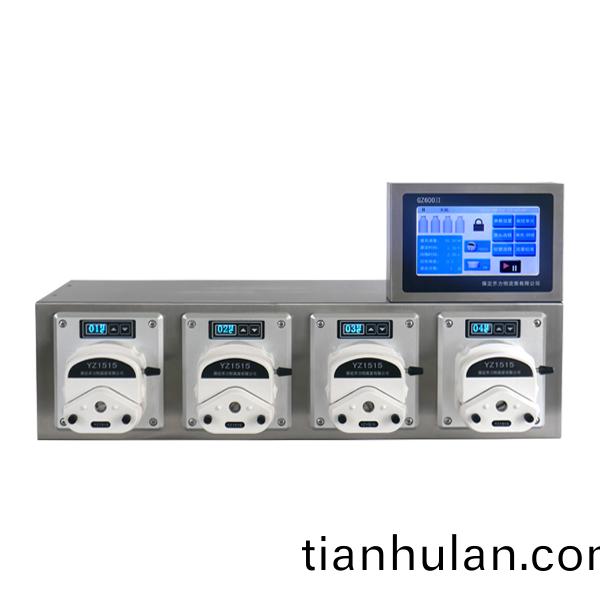 智(zhi)能(neng)型蠕動泵(beng)灌(guan)裝係統GZ600Ⅱ